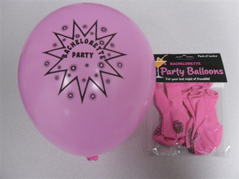 Bachelorette Party Balloons (Pack of 12)