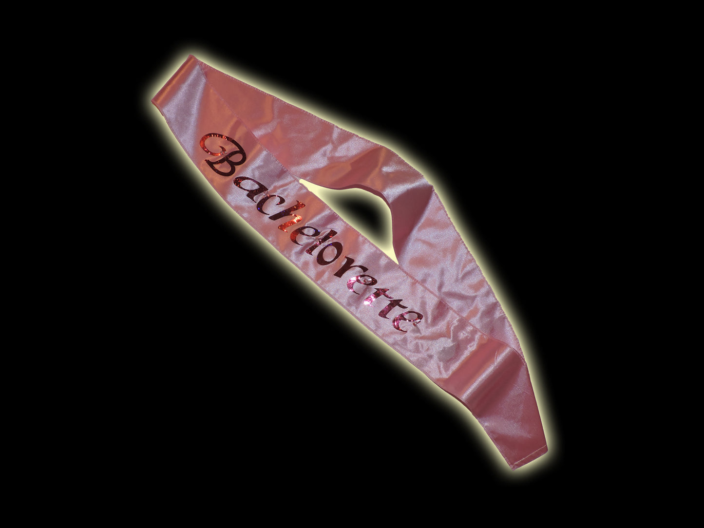 Flashing Pink Bachelorette Sash