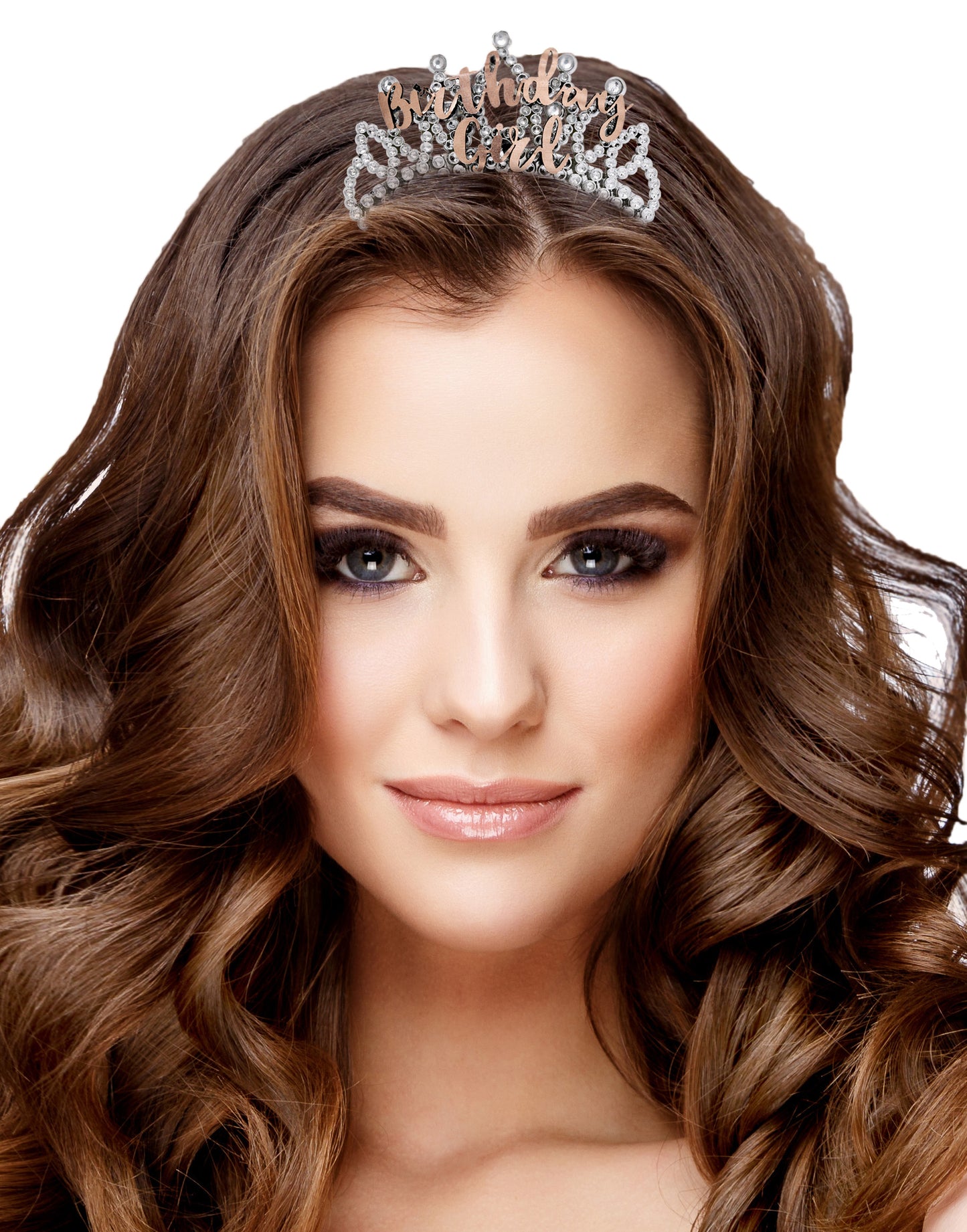Rose Gold Birthday Girl Tiara