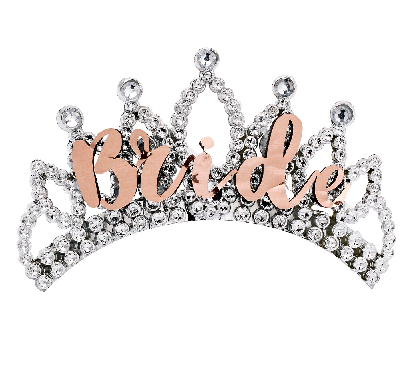 Rose Gold Bride Tiara