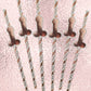 Rose Gold Willy Straws