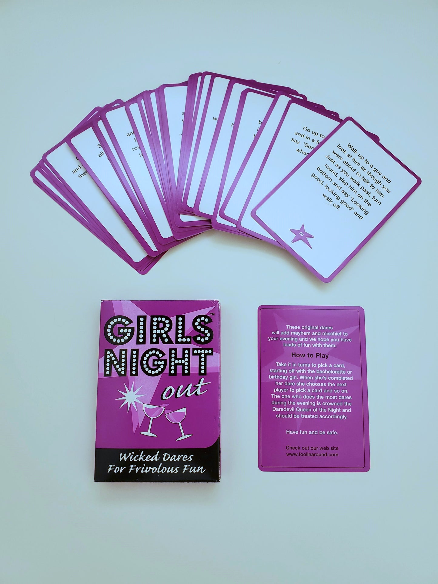 Girls Night Out Dare Card Game