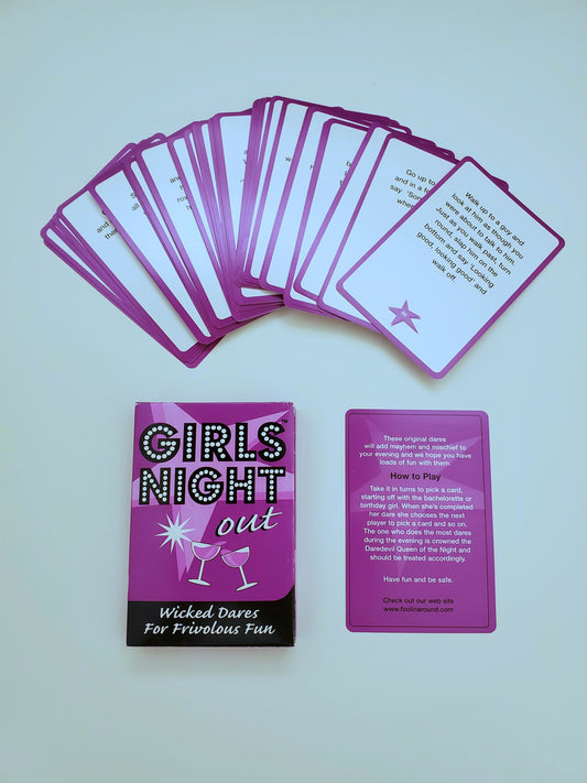 Girls Night Out Dare Card Game