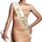 Rose Gold 40th Birthday Sash